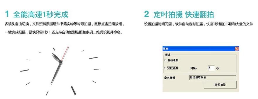 良田S530BR高拍仪 三镜头 集成阅读器